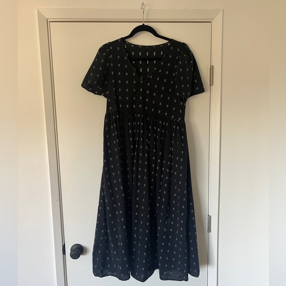 V neck madewell dress with pockets